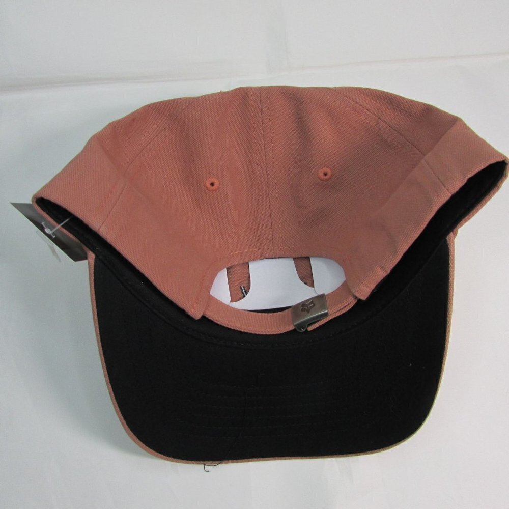Fox Racing Women's Wordmark Adjustable Cap Hat - Cordovan Red - Picture 2 of 2